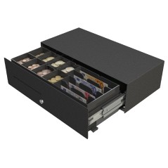 "APG Cash Drawer Micro Slide-Out Cash Drawer - Durable, Efficient & Secure Solution for Your Business (MIC237A-BL4522)"
